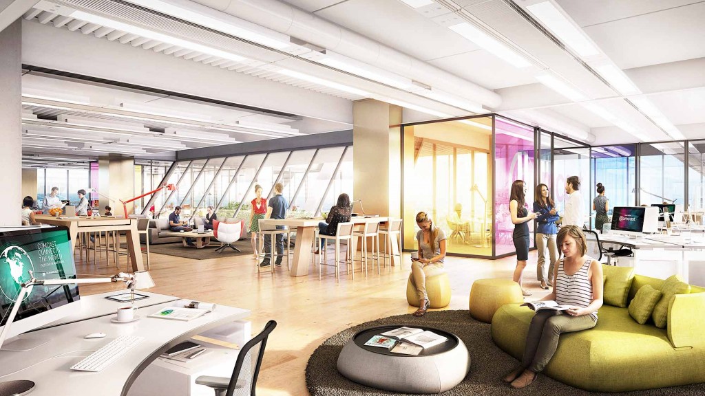 Gensler to Design Interiors of the New Comcast Innovation and ...