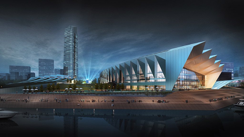 Meixi Lake Exhibition Center | Projects | Gensler