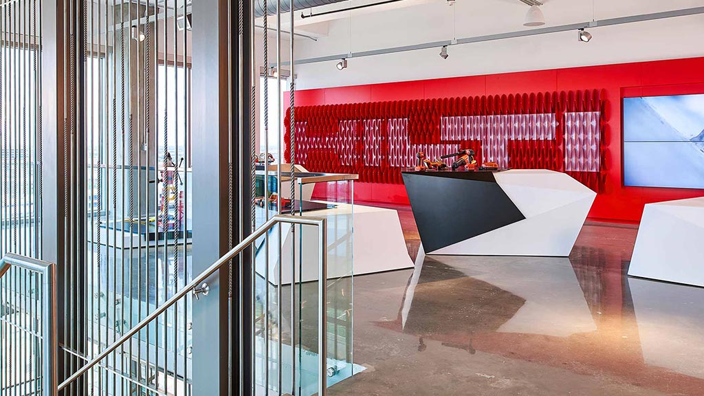 Hilti North America Corporate Headquarters Brand Design Projects