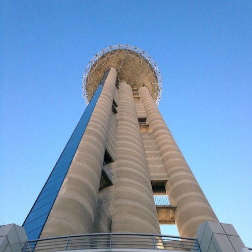 reunion tower inside