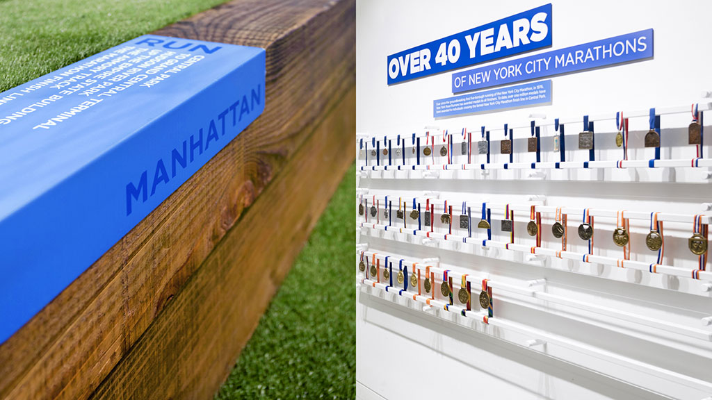 A model of a building.