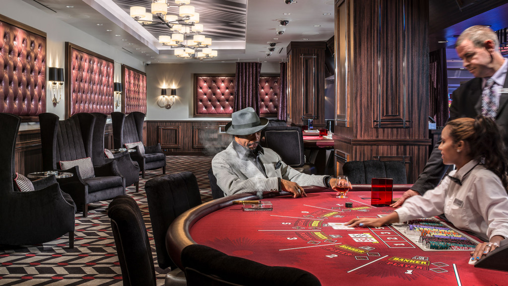 A man and a woman sitting at a table.