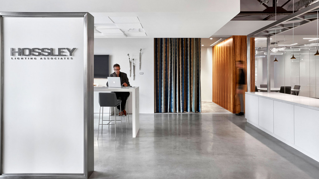 A person sitting at a desk.