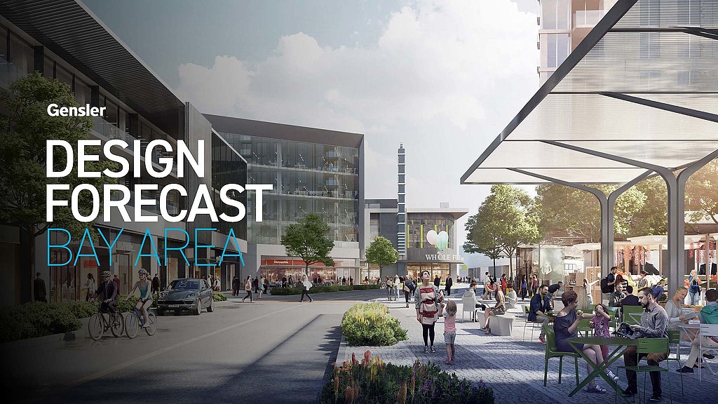 Public spaces at CityLine in Sunnyvale, California