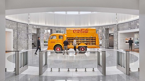 The Coca-Cola Company Central Reception Building Brand Design | Gensler