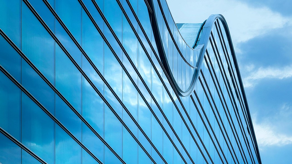 A close-up of a building.