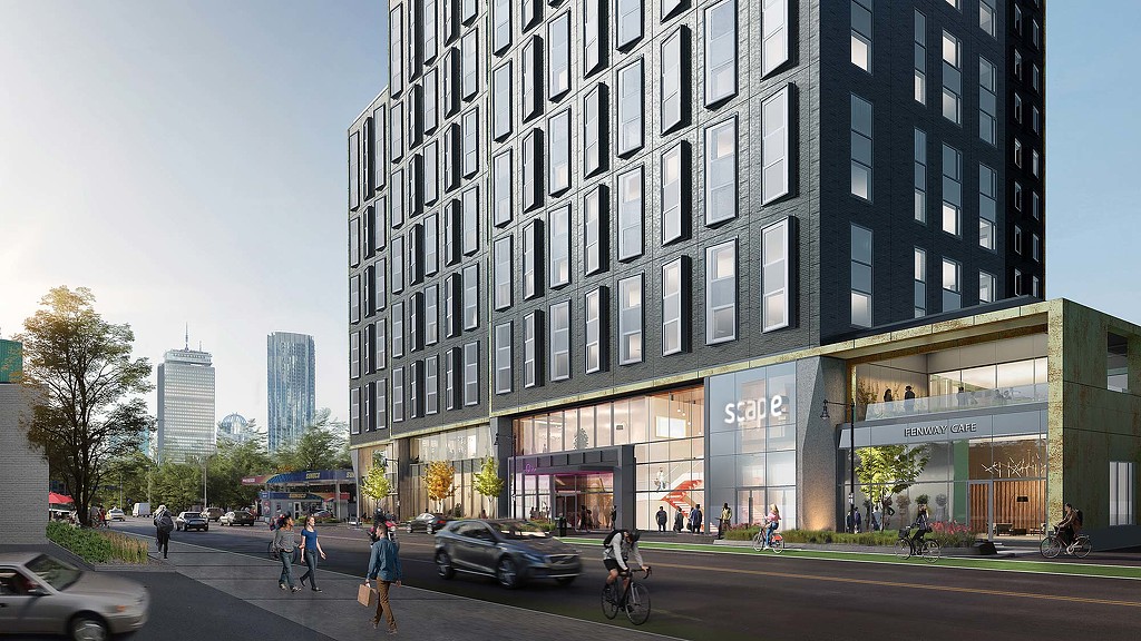 SCAPE Boylston, building exterior