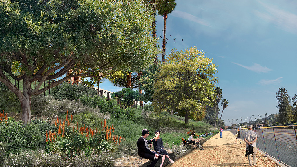 A rendering of Harvard Westlake School