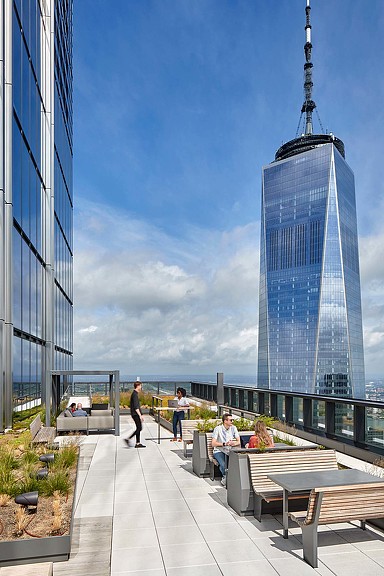 HRT terrace with city views