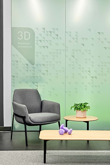 Reach Movement Studio waiting area