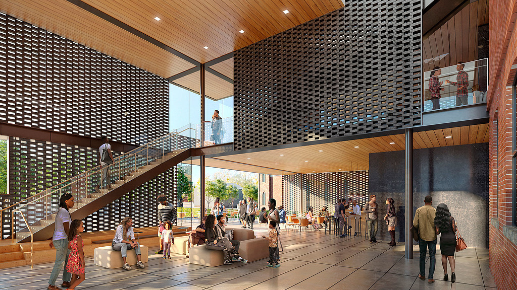 Newark Community Museum of Social Justice lobby rendering