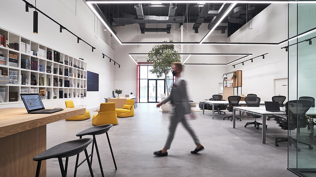Gensler Alserkal Avenue office interior