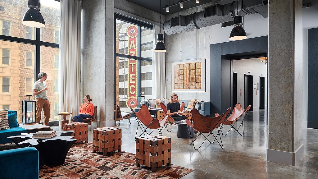 Canopy by Hilton San Antonio Riverwalk lounge area
