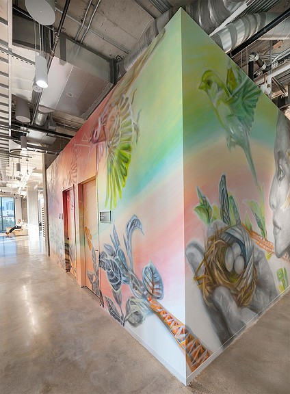 A large piece of art.