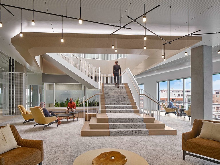 Elliott Davis headquarters staircase