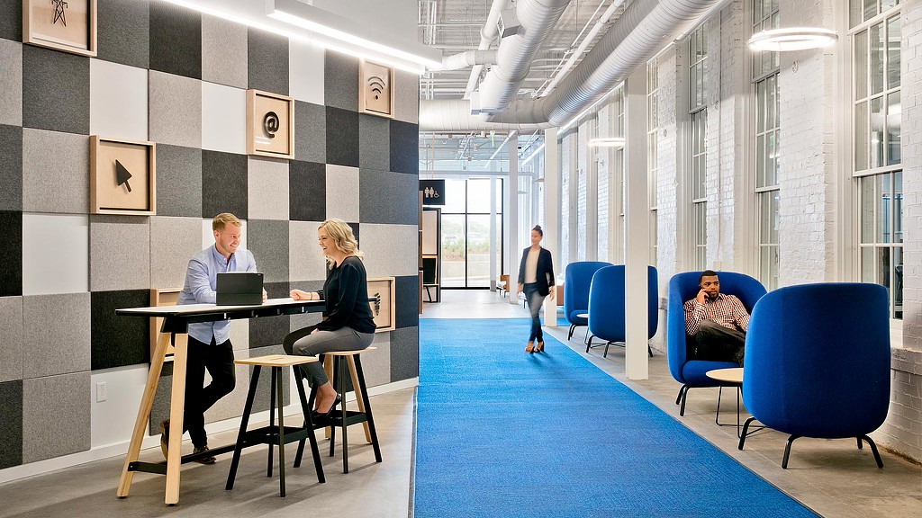Confidential energy client headquarters varied seating
