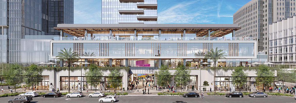 IQHQ Research and Development District exterior rendering