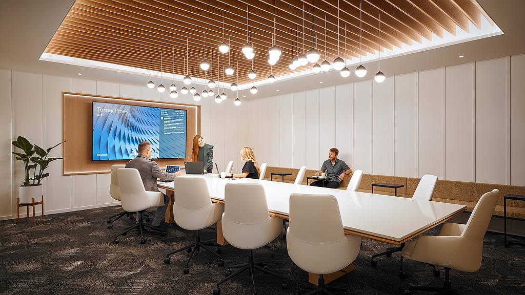 Cushman & Wakefield San Diego conference room