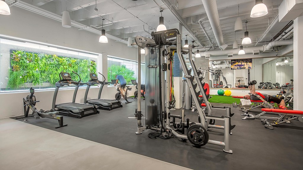 Twenty by Six office building gym