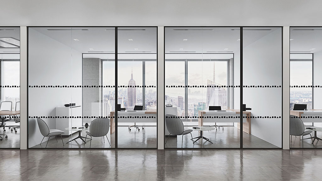 A room with a table and chairs.