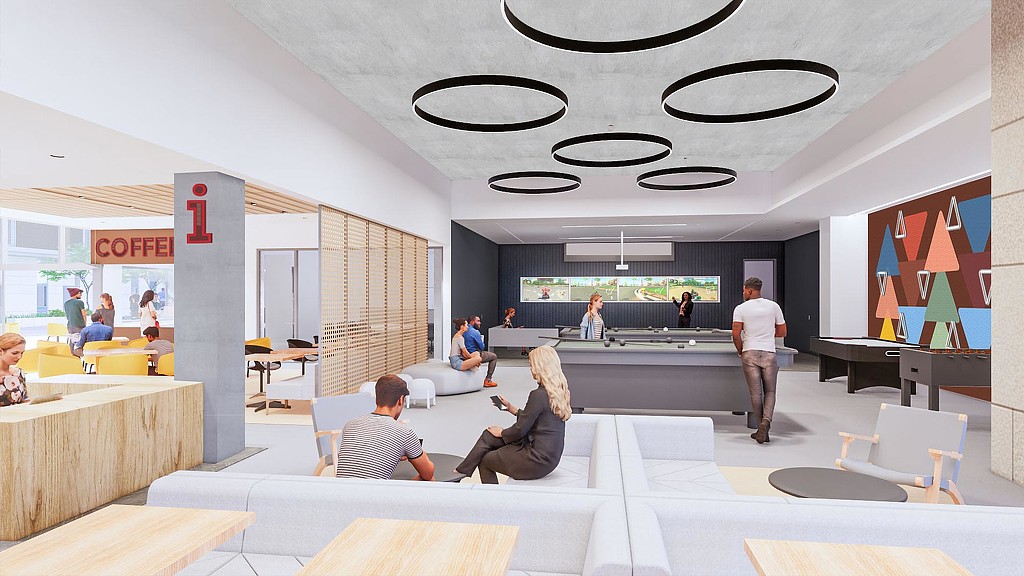 Southwestern College Student Union lounge