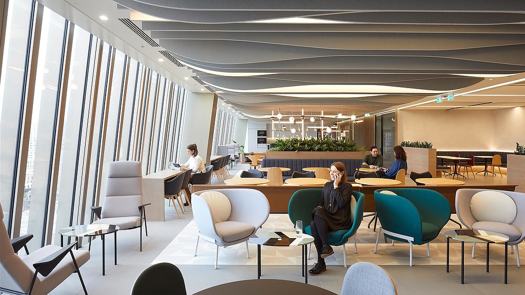Sidley Austin London cafe space