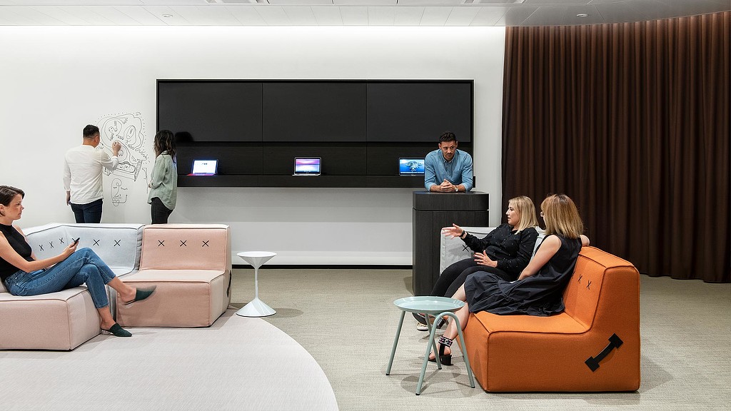 Citrix Sydney office open collaboration area