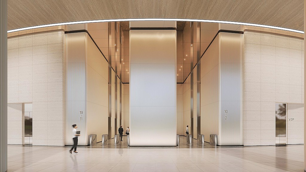 CEC Vanke Shenzhen Bay Headquarters lobby