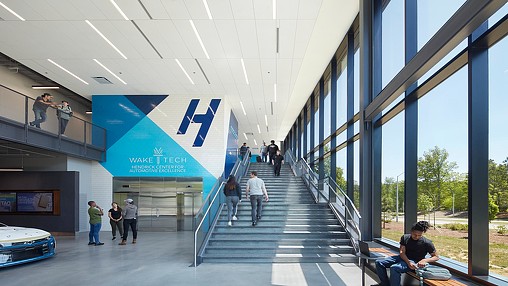 Wake Tech Community College Hendrick Center for Automotive Excellence |  Gensler