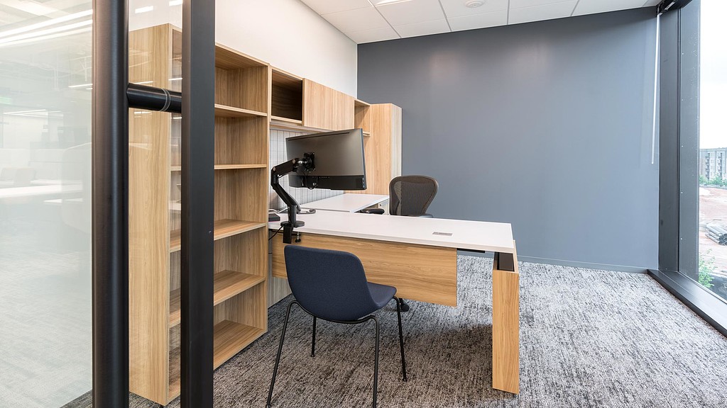 Brasfield & Gorrie private office