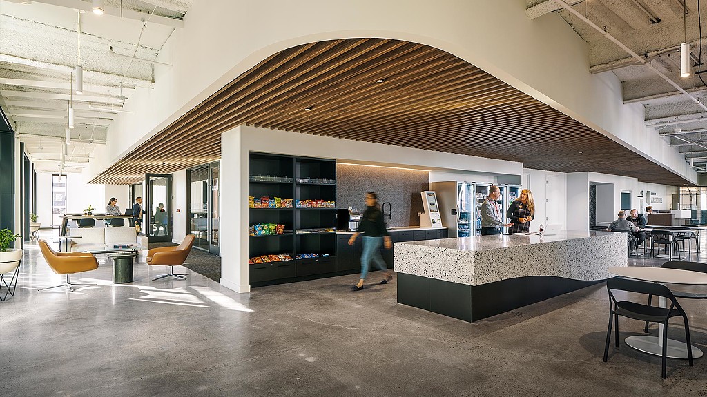 Arizona Department of Administration employee kitchen.