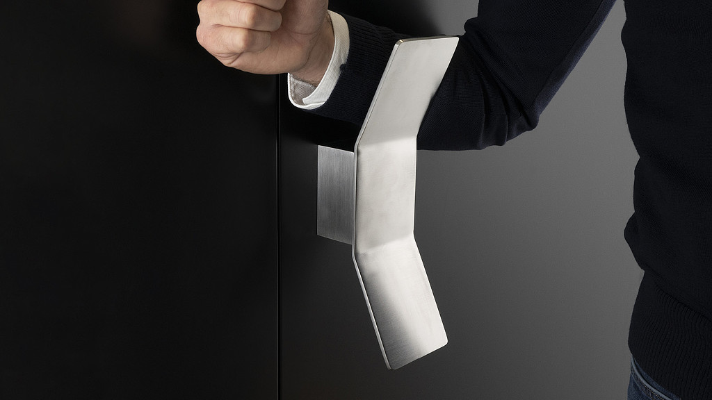 PBA Hands-Free Door Pull close-up.