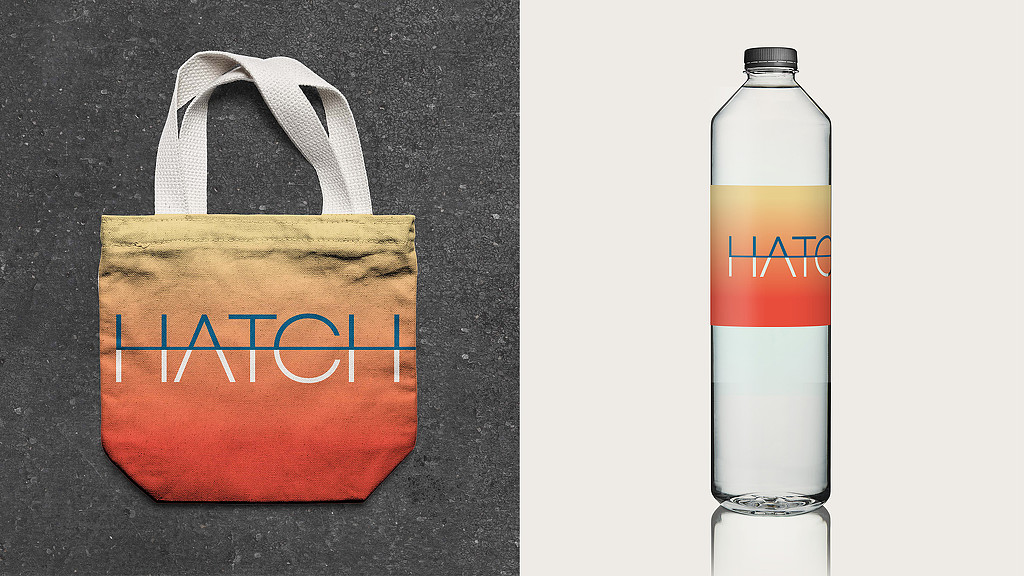 Hatch tote and water bottle.