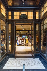 Window Shopping At NBA Store Melbourne Australia 