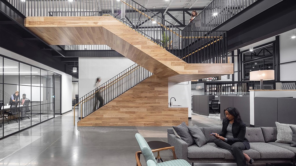 Loffler Companies interior workplace