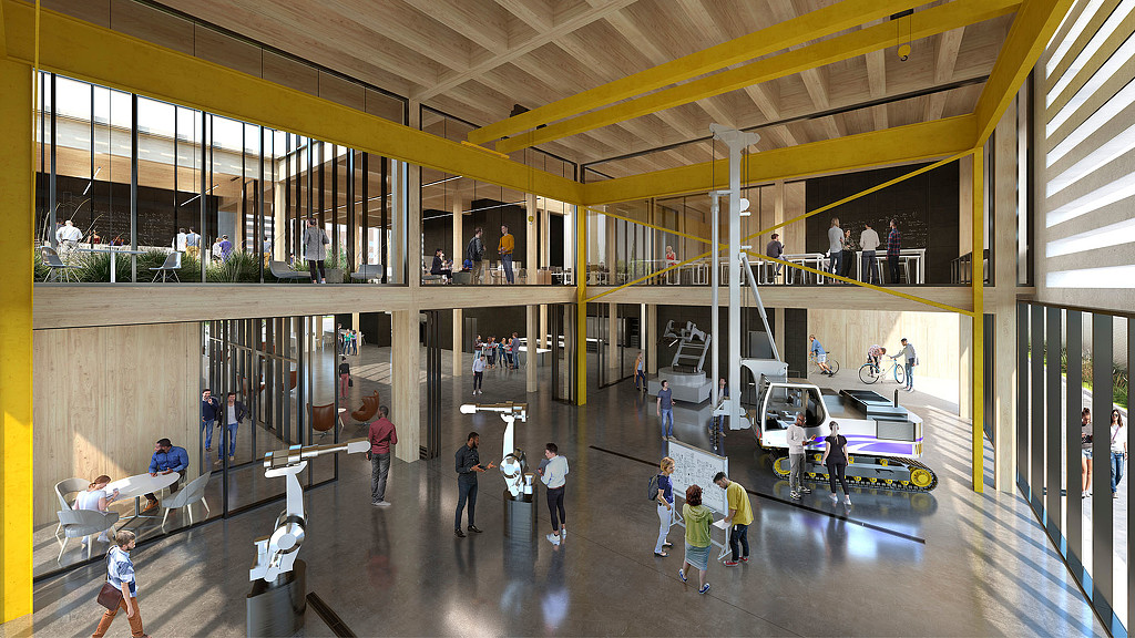 Shakopee Innovation Hub interior labs