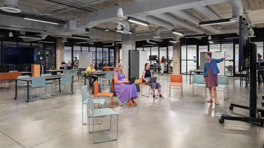 Open meeting inside the Ion