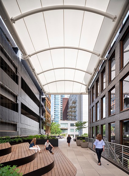 Whole Foods Market headquarters outdoor walkway