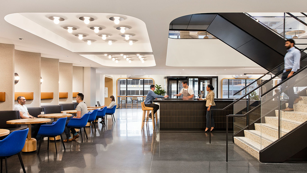 United Airlines Amenity Hub | Projects | Gensler