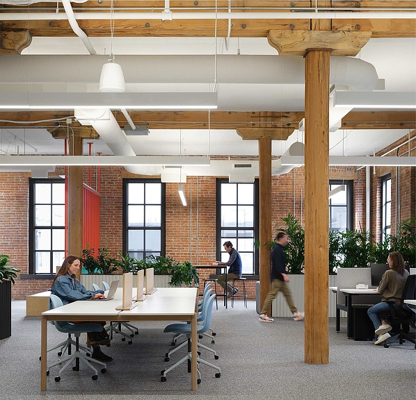 Udemy Denver open workspace