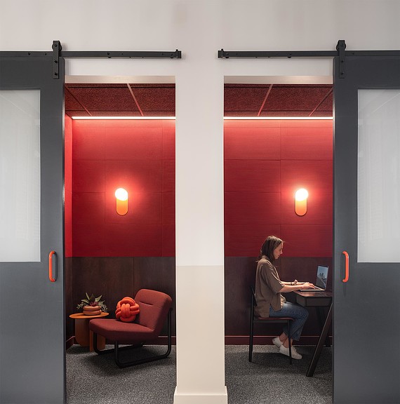 Udemy Denver private quiet spaces