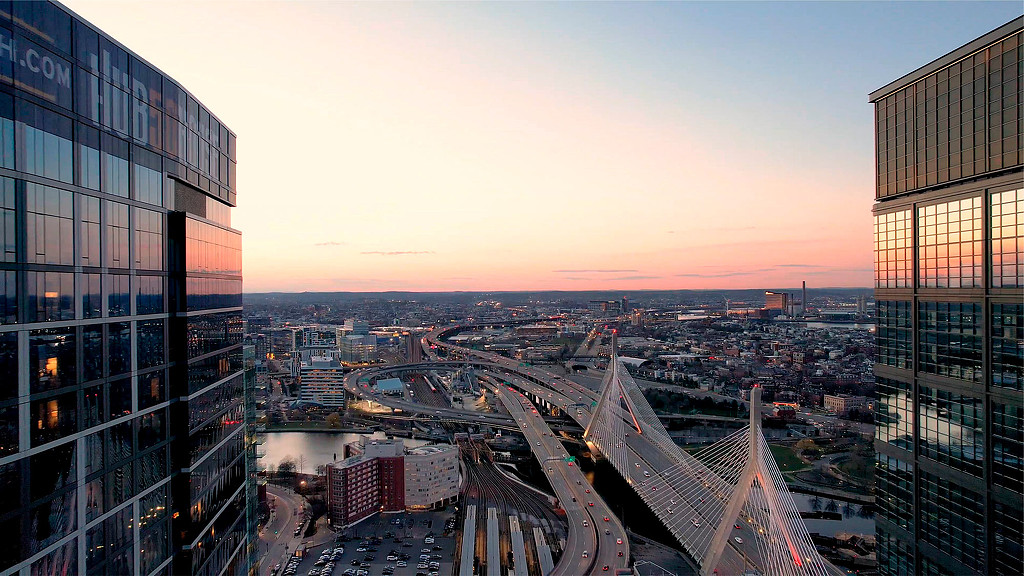 Hub on Causeway aerial view