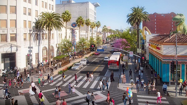 Hollywood Boulevard Walk of Fame Streetscape | Gensler