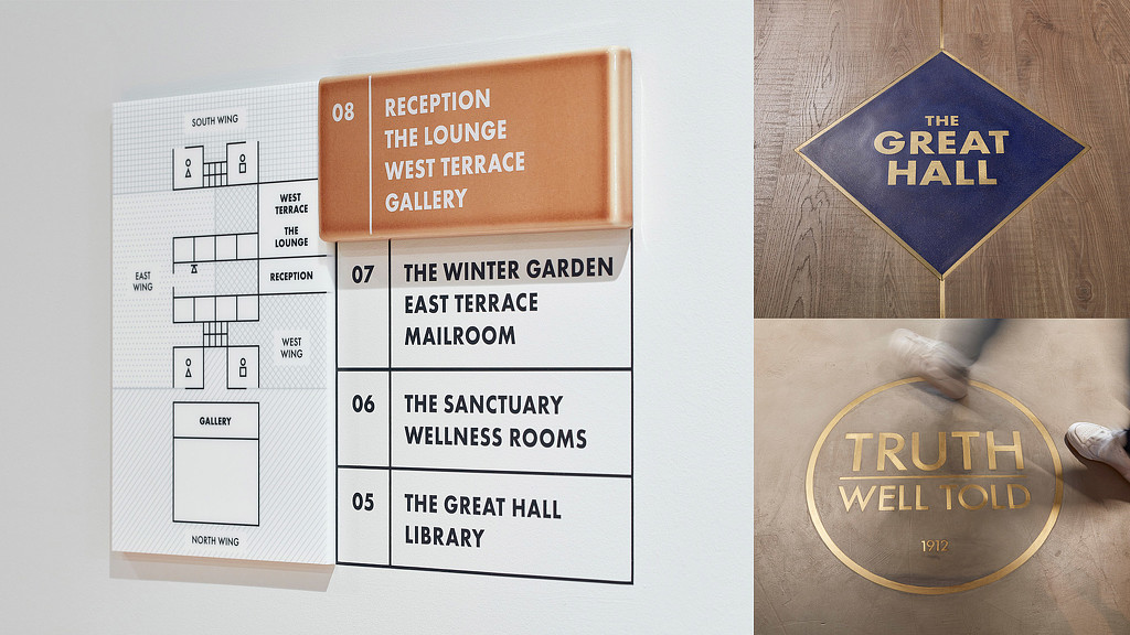 McCann Worldgroup wayfinding