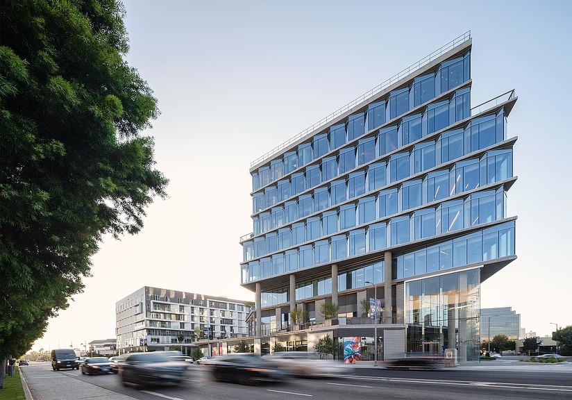 West Edge building exterior from street