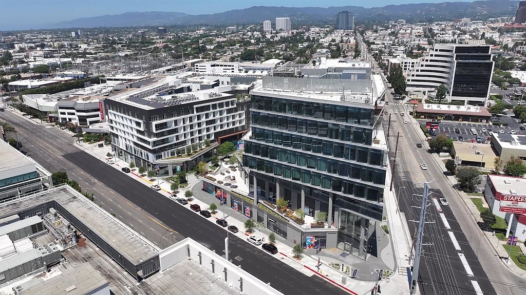 West Edge aerial view