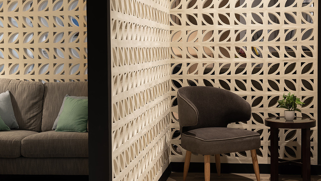 Singapore Association of Mental Health seats with partitions