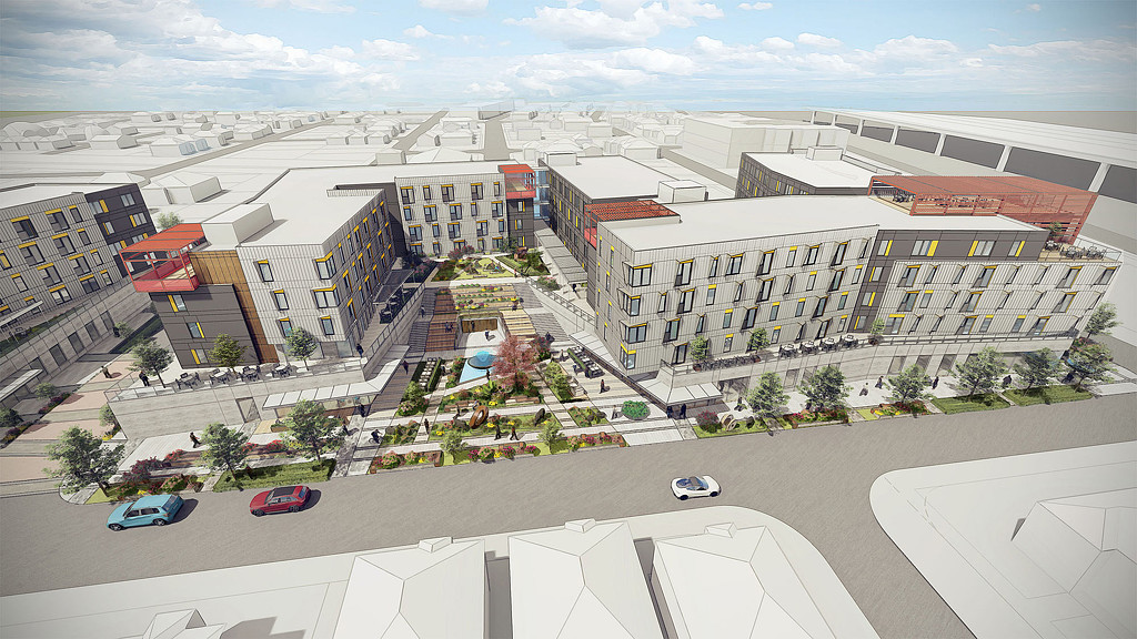 U.S.VETS Houston Third Ward rendering