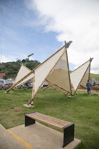 Sustainable shade structures in Costa Rica