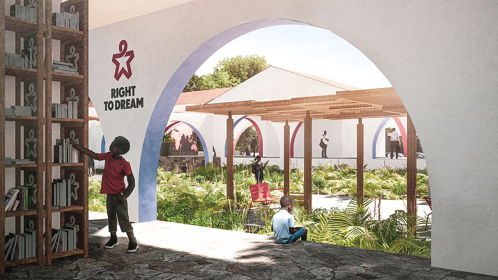 Right to Dream Ghana school rendering